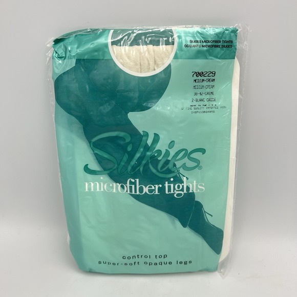 5 Pair Silkies Microfiber Tights Control Top Opaque Medium & Trouser‎ Socks - Picture 5 of 7